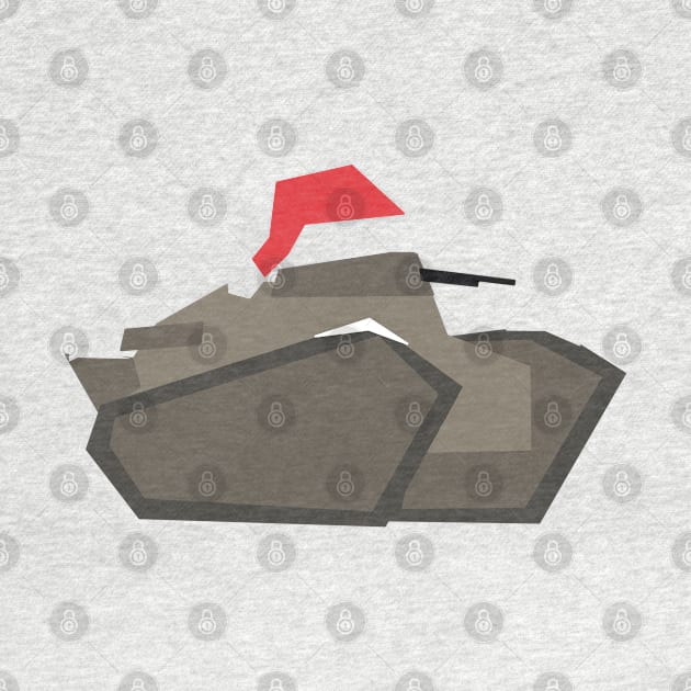 Christmas Robin Tank by Art Designs